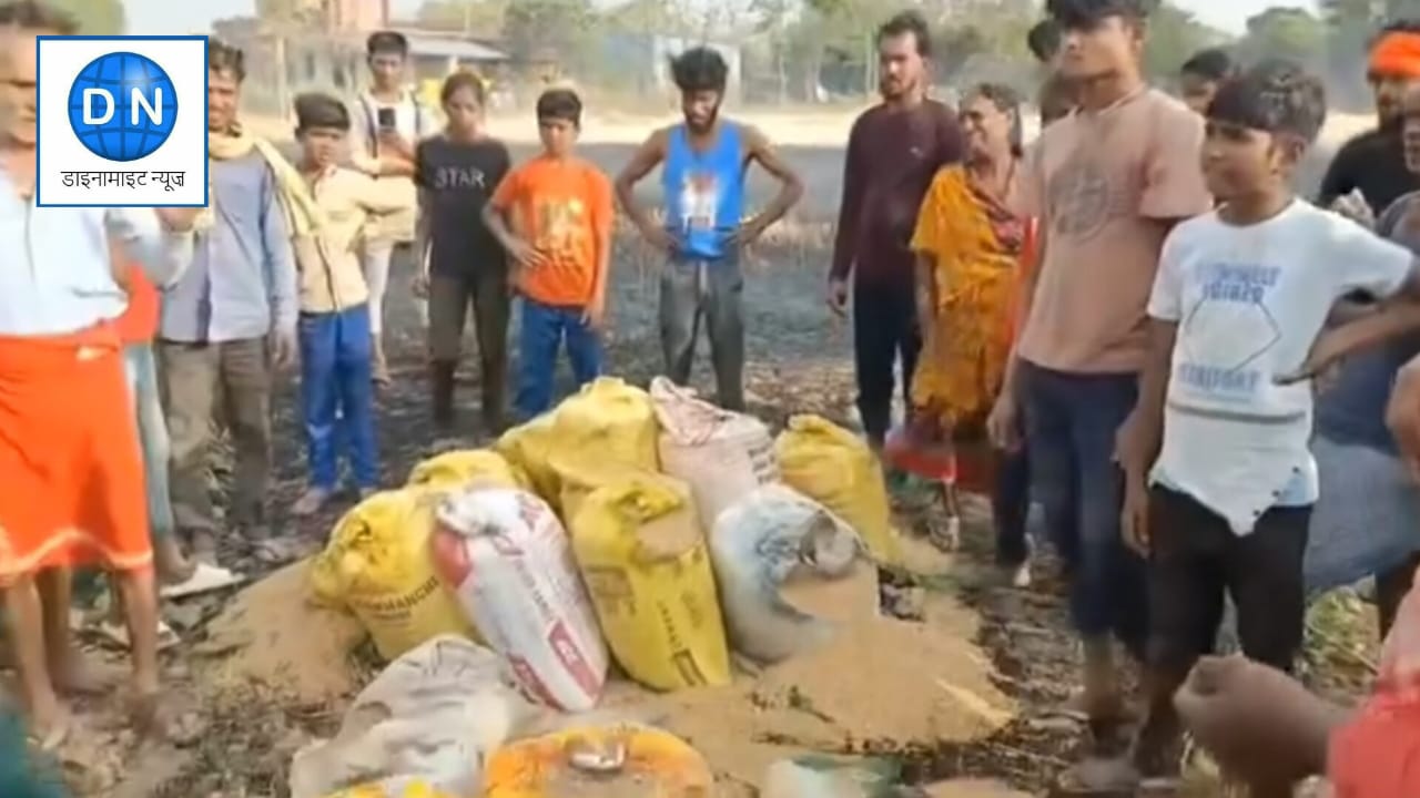 Maharajganj News: गेहूं के खेत में लगी आग, महिला झुलसी- ग्रामीणों की तत्परता से बड़ा हादसा टला