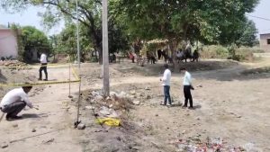 घटनास्थल की तस्वीर (सोर्स- रिपोर्टर)