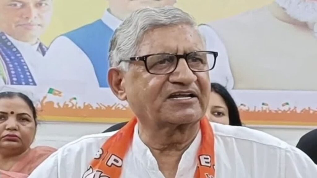 हरियाणा के बीजेपी सांसद रामचंद्र जांगड़ा ने दिया विवादित बयान। (फाइल फोटो)