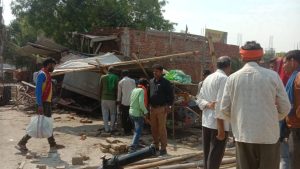 घटनास्थल की तस्वीर (सोर्स- रिपोर्टर)