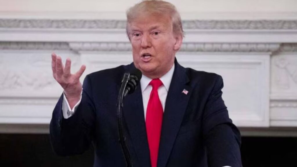 US President Donald Trump