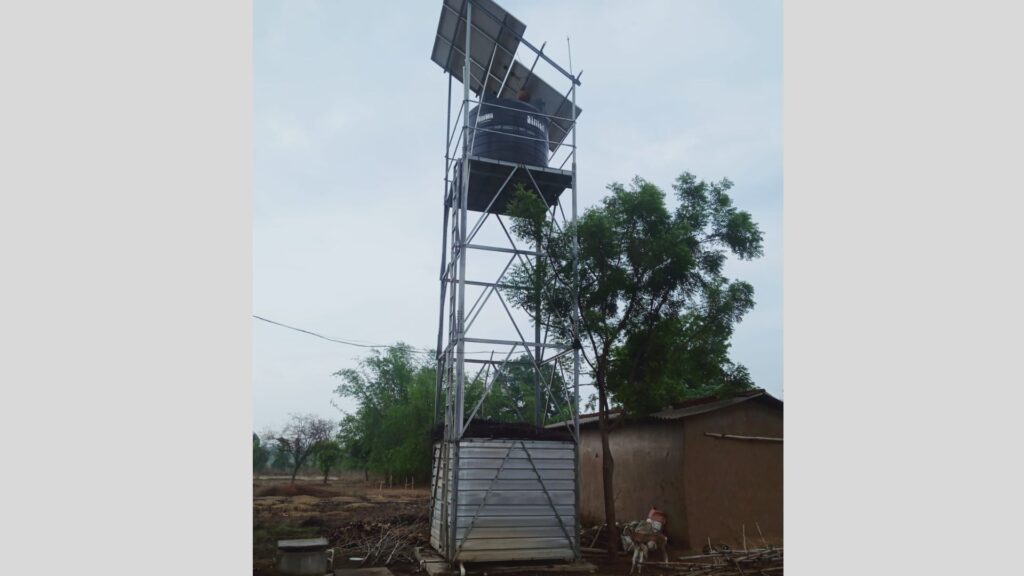 RO plant lying broken in Chikutola village in Sonbhadra