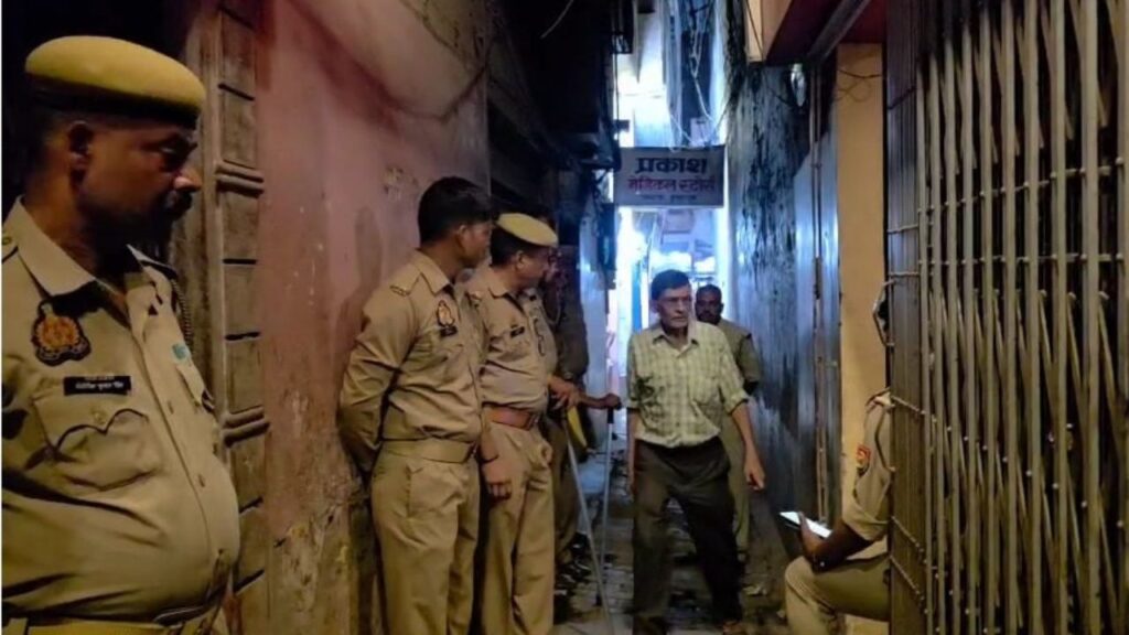 Police raids from railway station to hotels in Mughalsarai