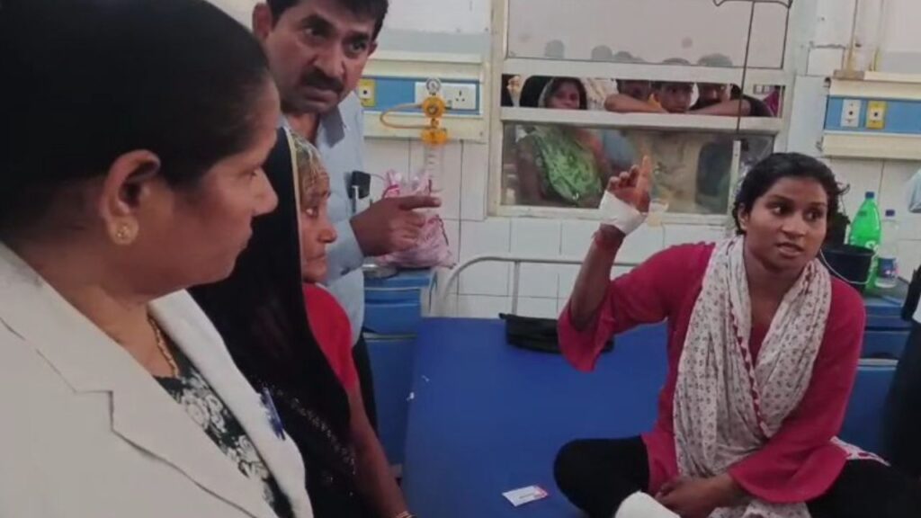 Molestation of a female patient in Chandauli District Hospital