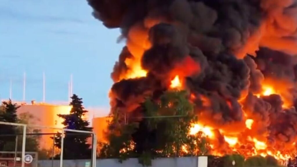 Ukraine Drone Attack On Russia
