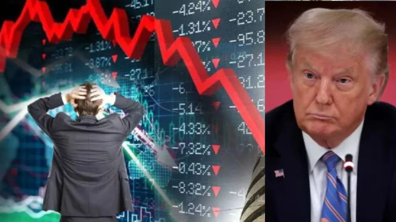 Stock Market Crash: ट्रंप के टैरिफ वॉर से शेयर बाजार में भूचाल, सेंसेक्स के धराशाही होने से निवेशकों के करोड़ो डूबे