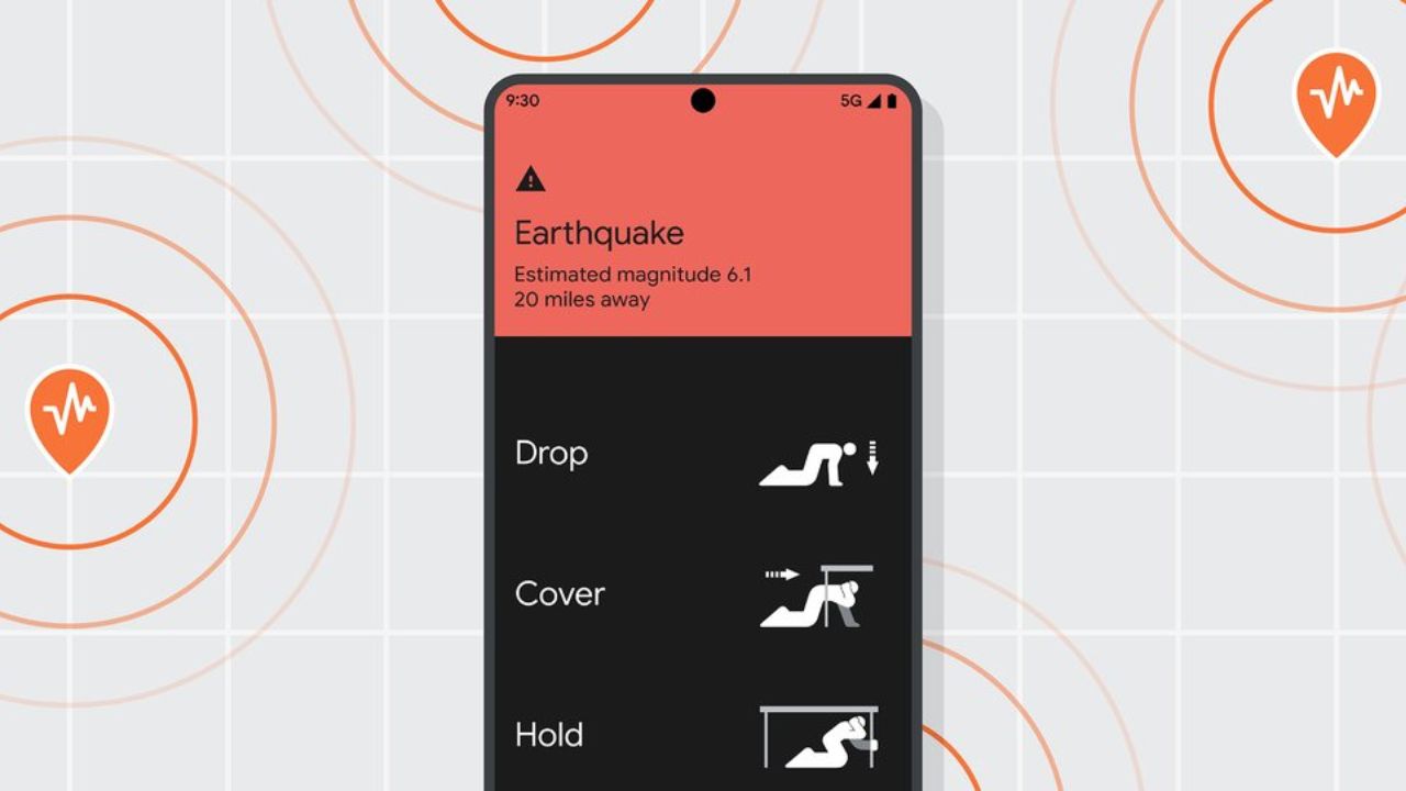 Android Earthquake Alert (Source-Google)