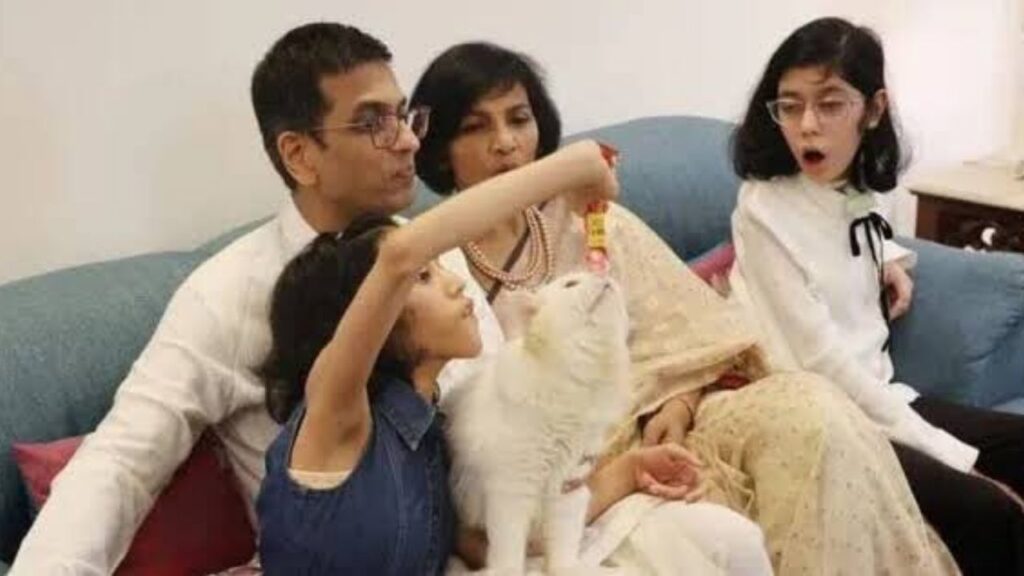 Former CJI DY Chandrachud viral video 