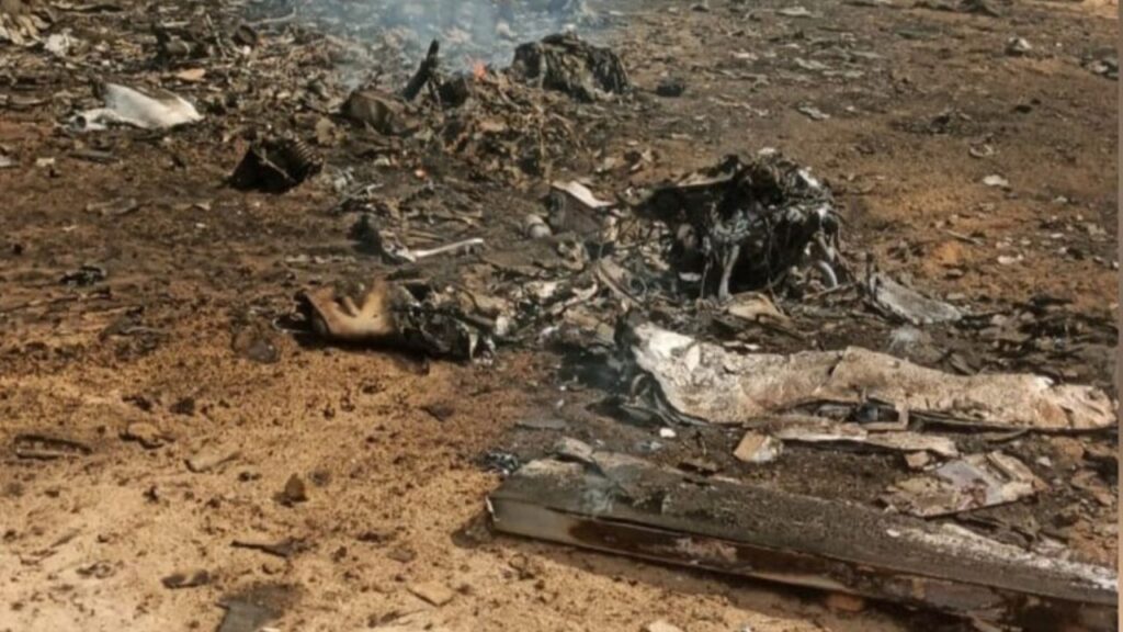 Indian Air Force plane crashes in Churu, Rajasthan