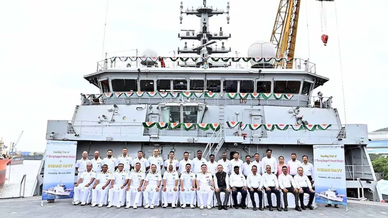 Indigenous Diving Support Vessel 'Nistar'