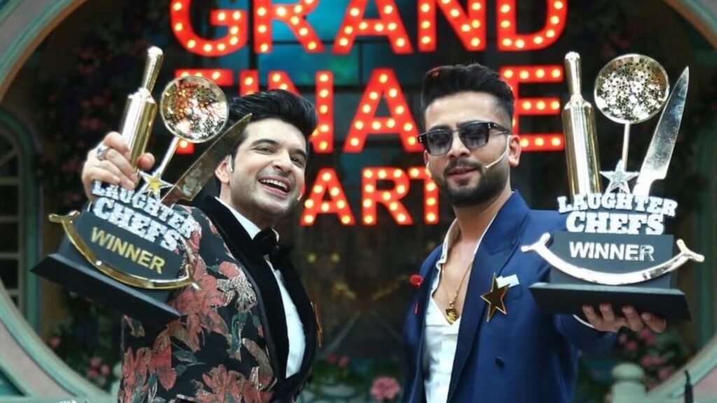 Karan Kundra and Elvish Yadav became the winners of Laughter Chefs 2 (Img: X)