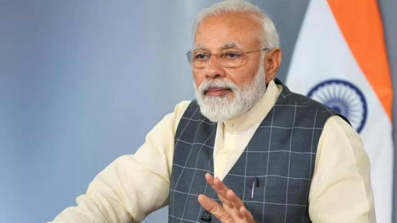 PM Modi on UK visit (Source-Google)
