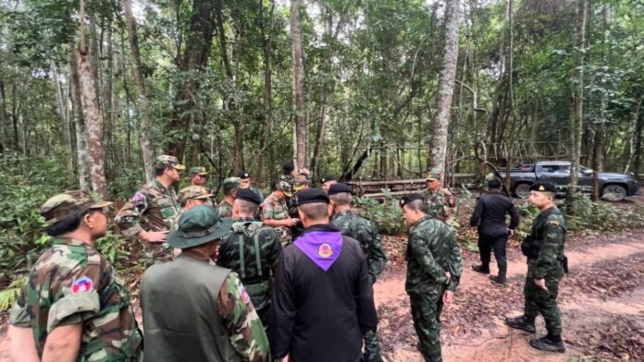 War-like situation again on Thailand-Cambodia border (Source-Google)