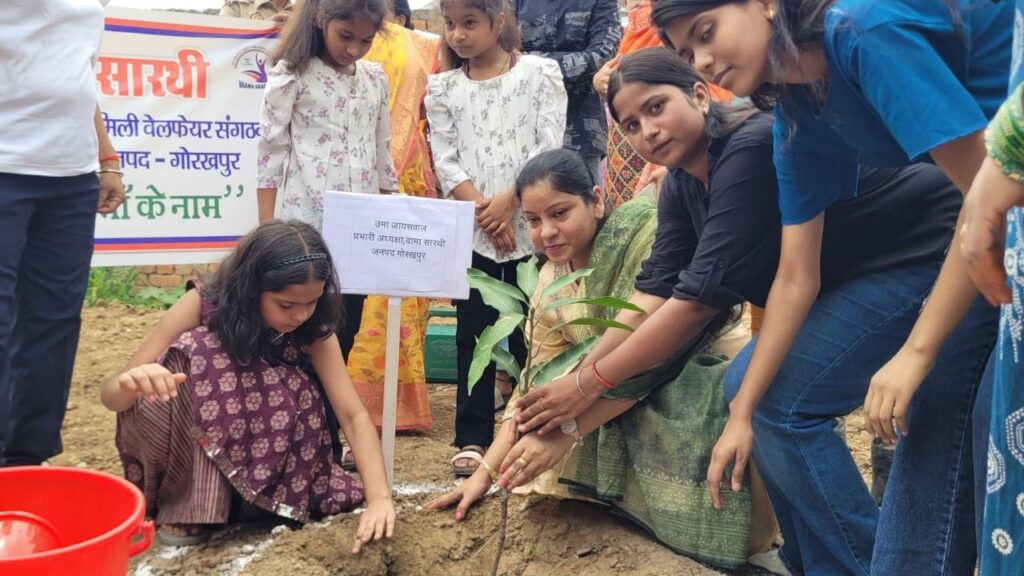 Organizing tree planting program