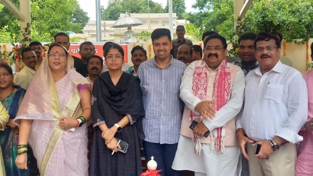 Several guests attended the inauguration ceremony
