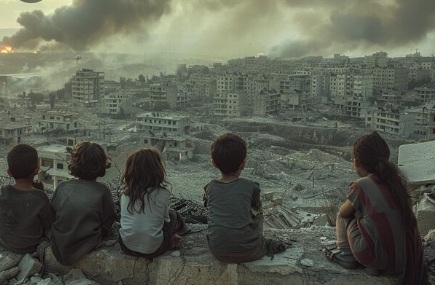 Israel Hamas War: दो देशों की जंग में यह शहर हो गया खंडर, अब तक 124 मौतें और 85 प्रतिशत आबादी बेघर