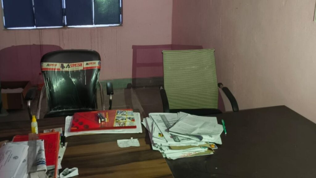 Thef in Panchayat Bhawan Sonbhadra