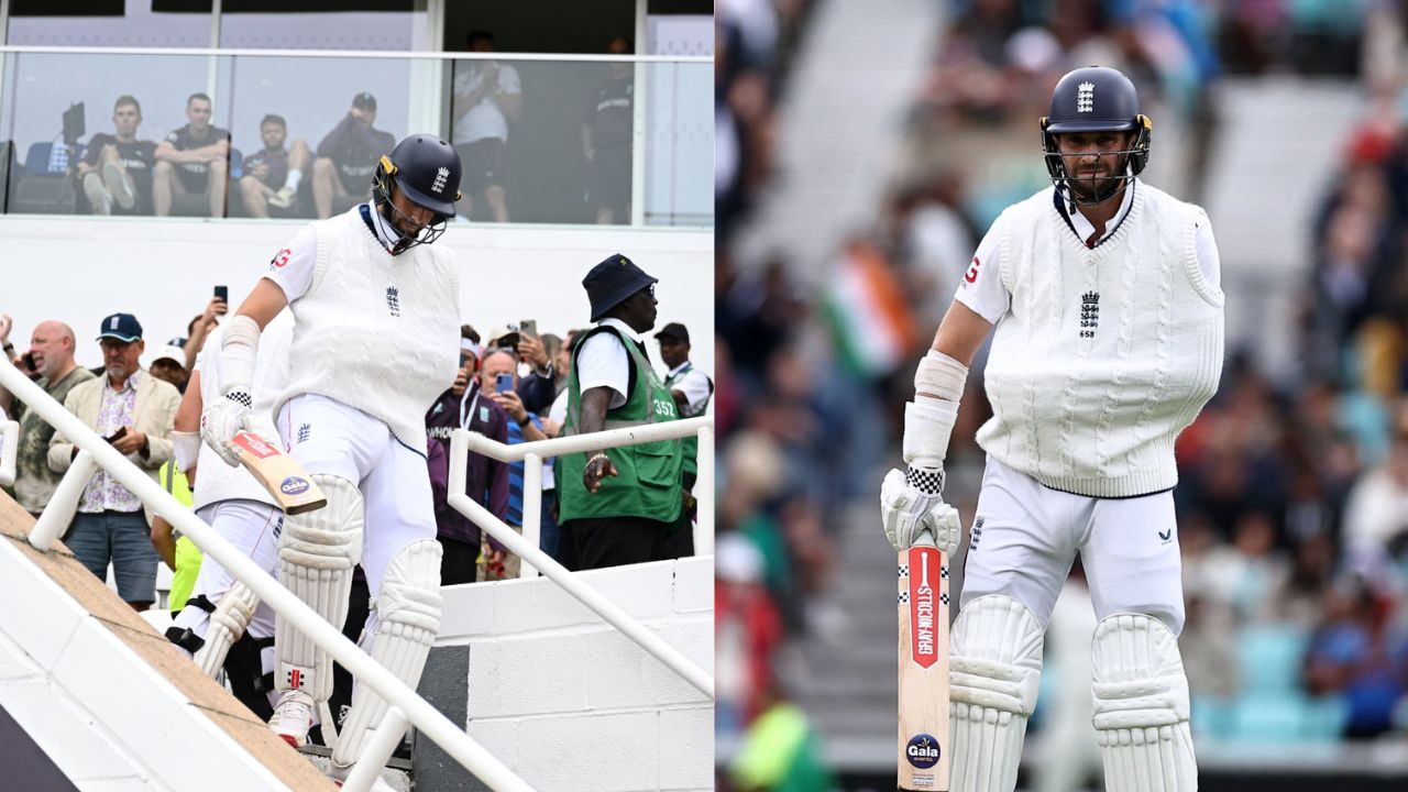 हाथ टूटा..हौसला नहीं! ओवल में क्रिस वोक्स ने जीता दिल, टीम की हार टालने के लिए एक हाथ से संभाला मोर्चा