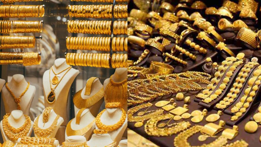Big drop in gold prices