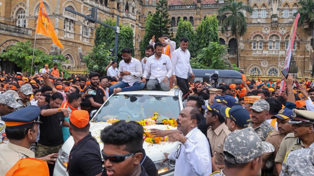 Maratha Protest Mumbai
