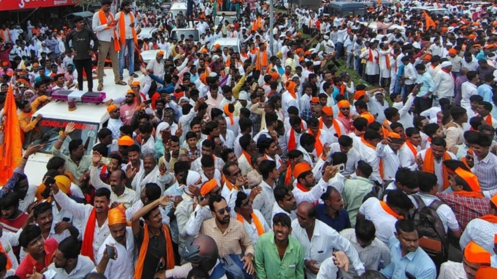 Maratha Protest Mumbai