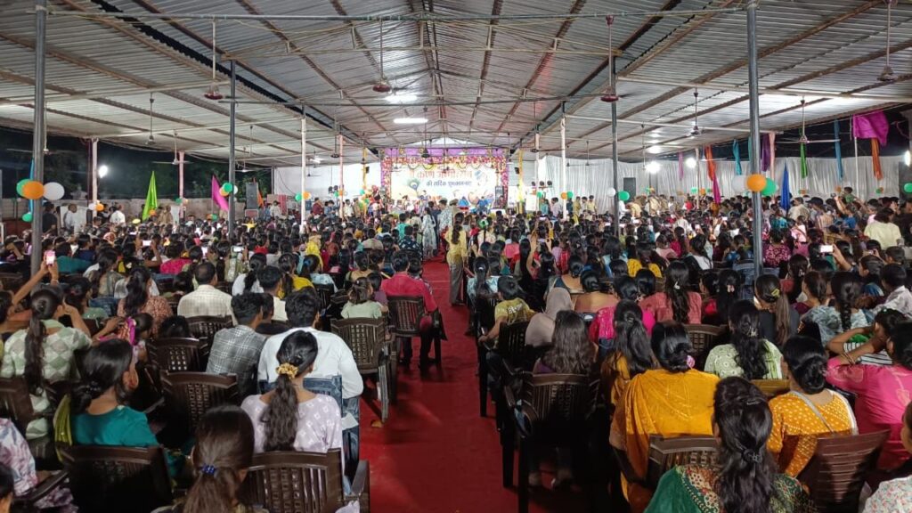 A large number of people attended the event
