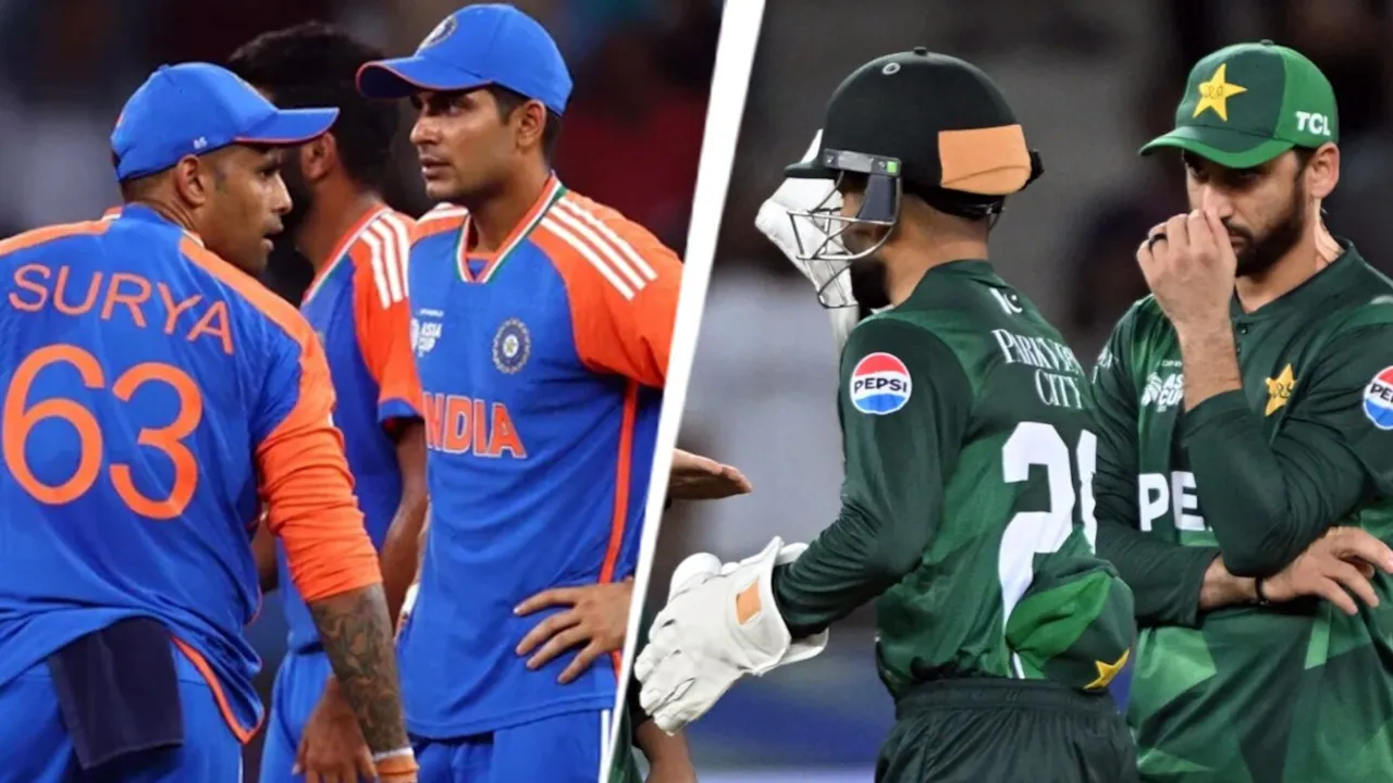 IND vs PAK Final: भारत बनाम पाकिस्तान, पाकिस्तान की शुरुआत सधी; बुमराह और शिवम ने कसी नकेल