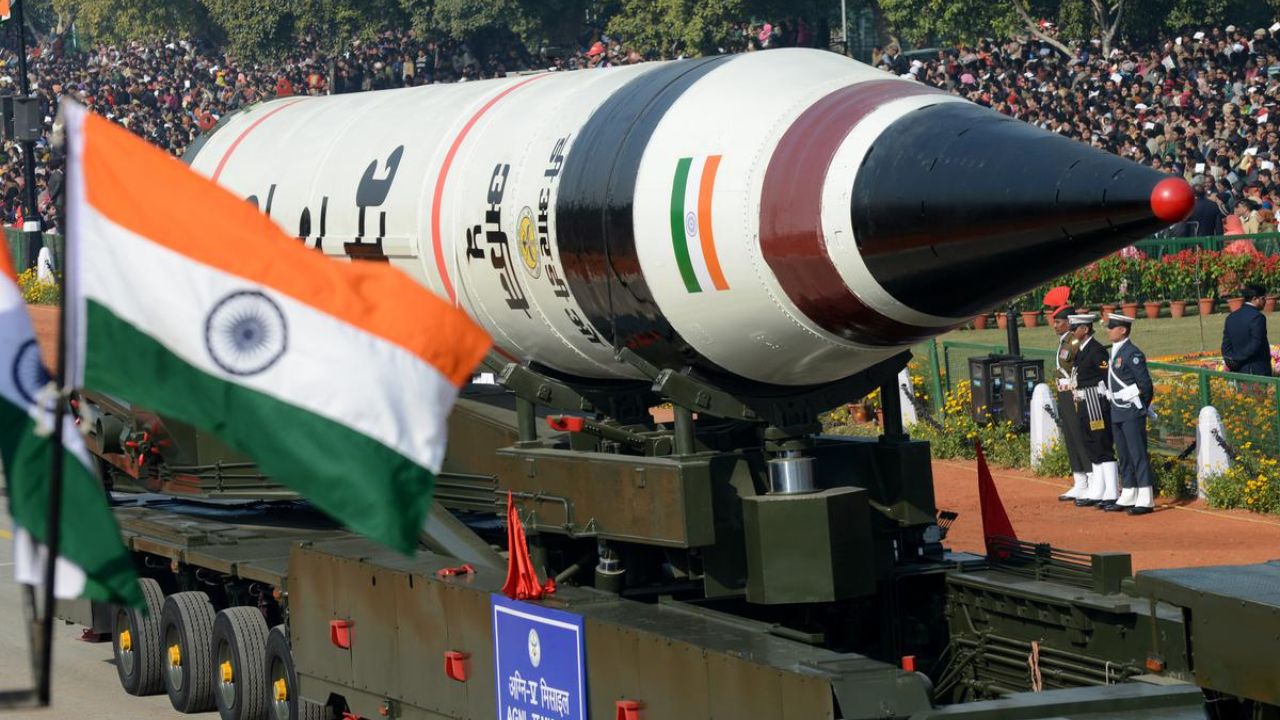 India's Agni-V missile (Img: Google)