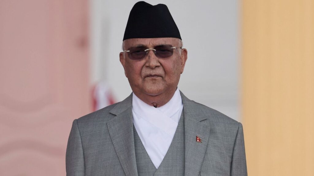 नेपाल के पूर्व प्रधानमंत्री केपी शर्मा ओली