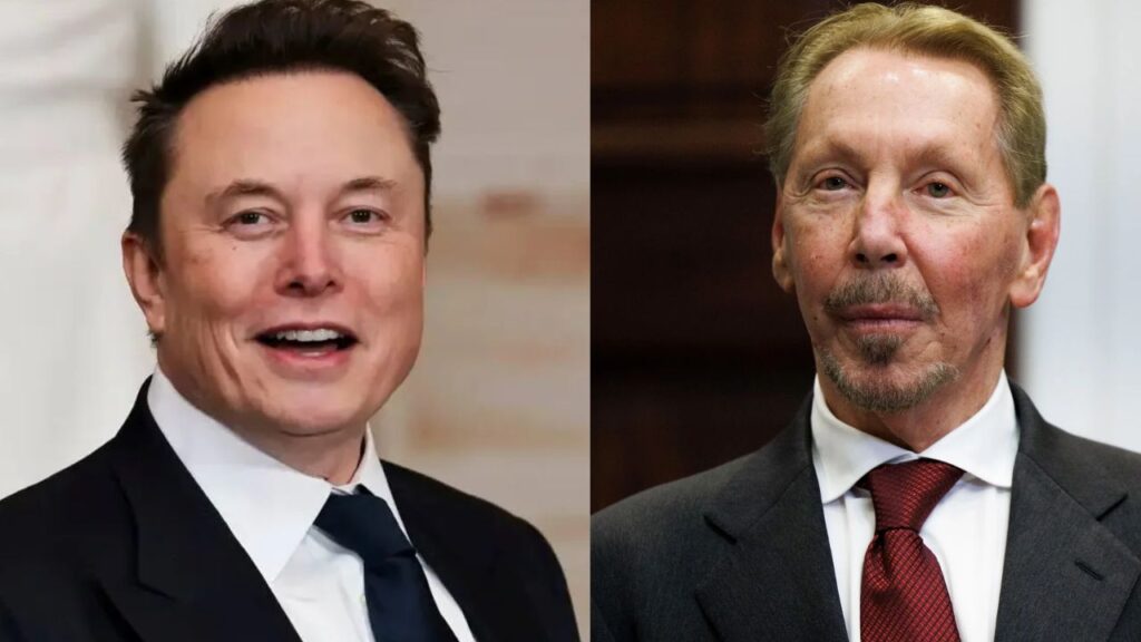 Elon Musk and Larry Ellison
