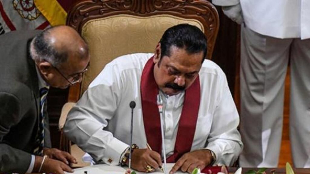 Mahinda Rajapaksa