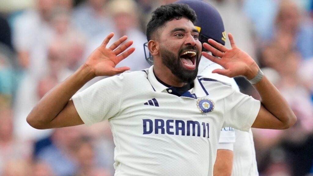 Mohammed Siraj got impact player award