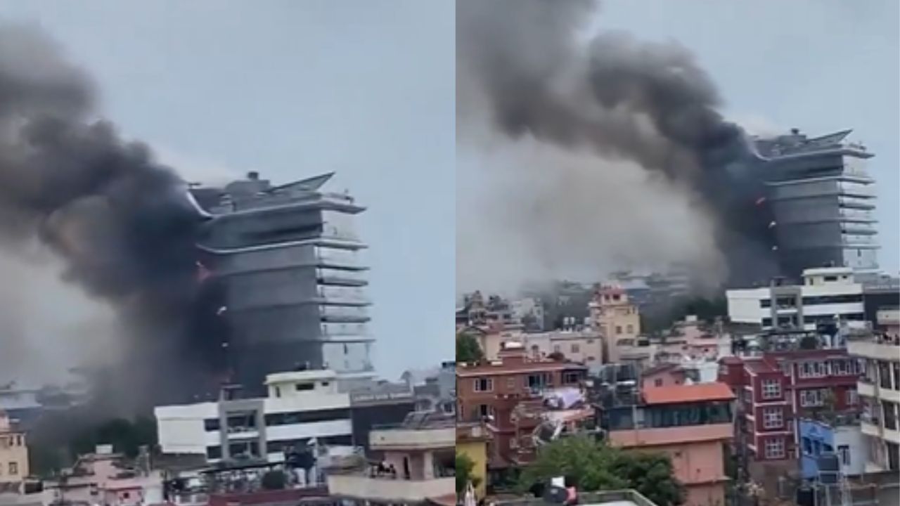 Nepal Protest: काठमांडू में जला 5 स्टार होटल, Gen-Z प्रदर्शन में यूपी की महिला की दर्दनाक मौत Nepal Protest: काठमांडू में जला 5 स्टार होटल, Gen-Z प्रदर्शन में यूपी की महिला की दर्दनाक मौत