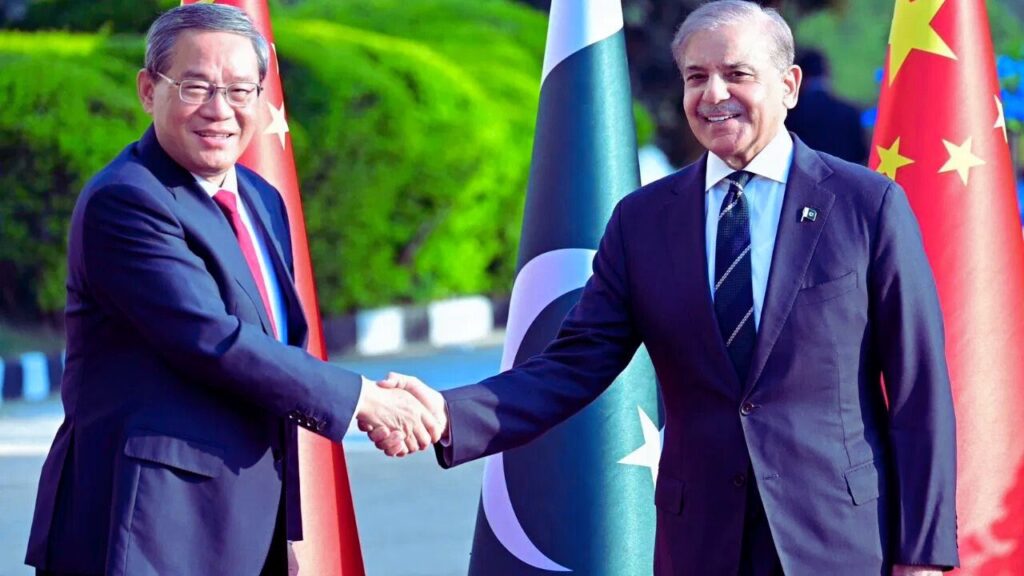 Shahbaz Sharif and Li Chiang (Img: Google)