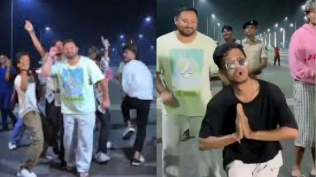 Tejashwi Yadav's viral video (Img: X)