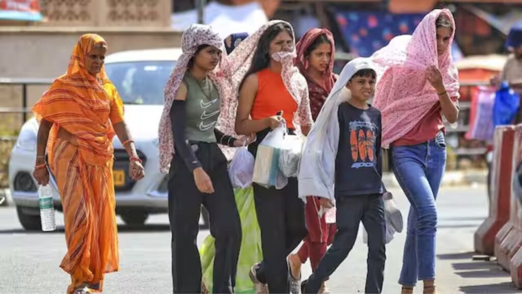 People are troubled by the heat and humidity