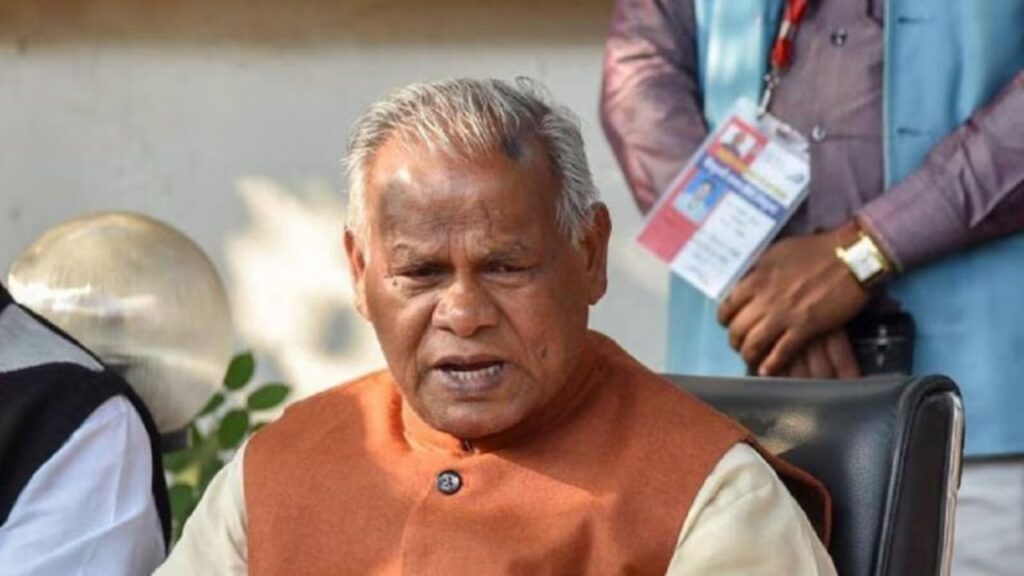 Union Minister Jitan Ram Manjhi