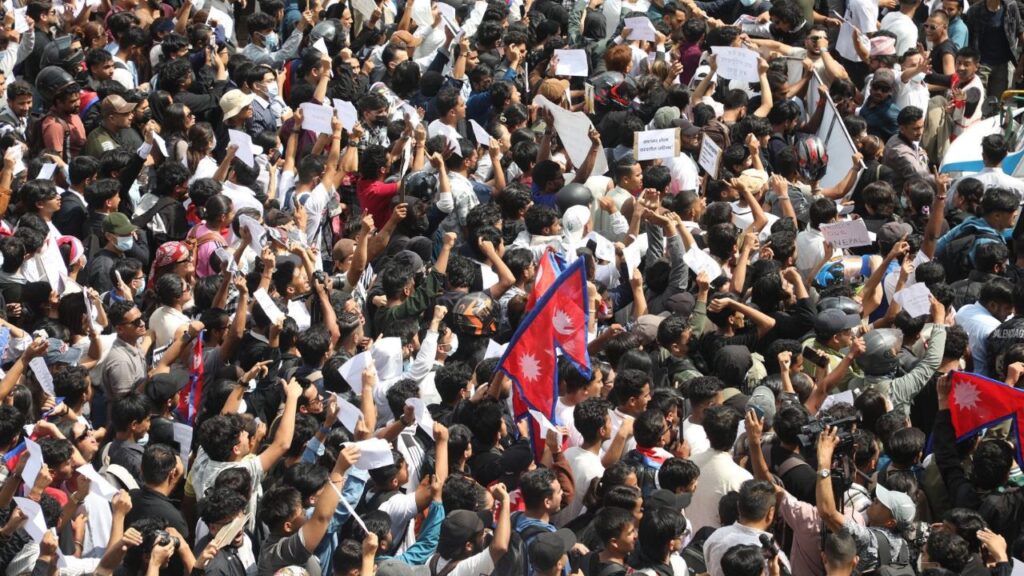 Youth protests continue