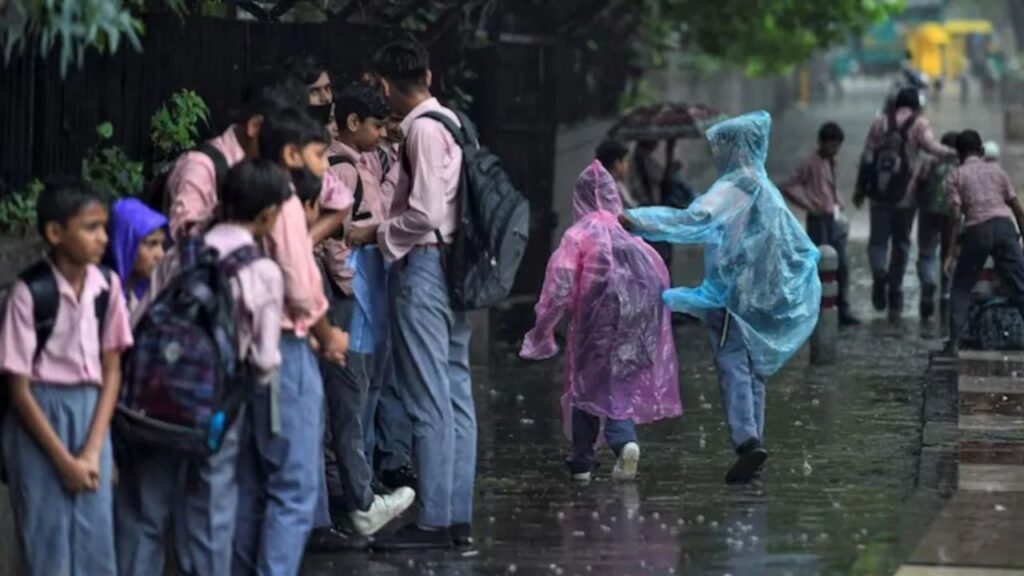 school closed due to rain