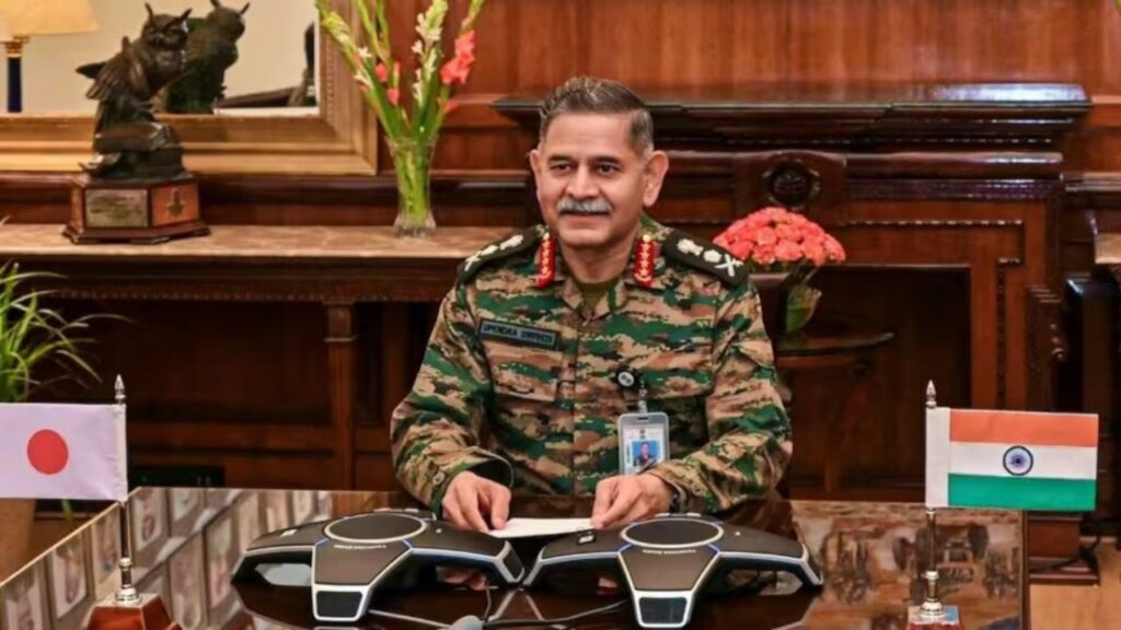 Army Chief Upendra Dwivedi