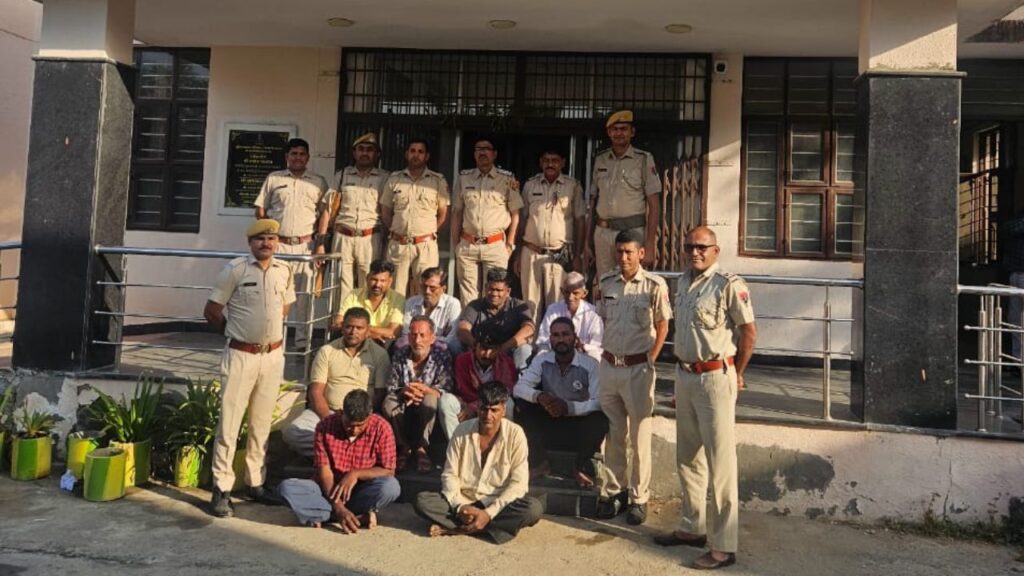 accused in police custody