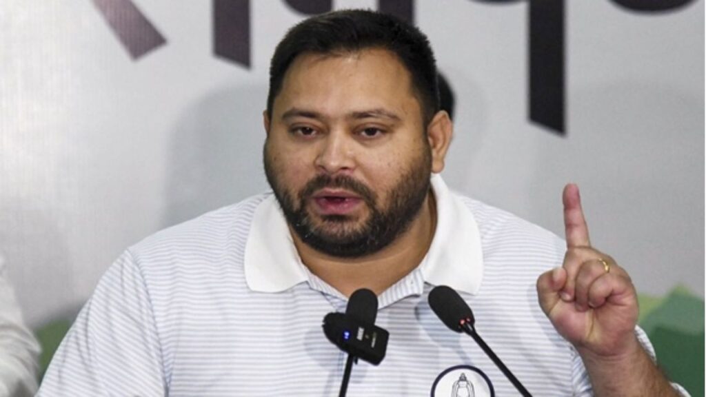 Tejashwi challenges Amit Shah