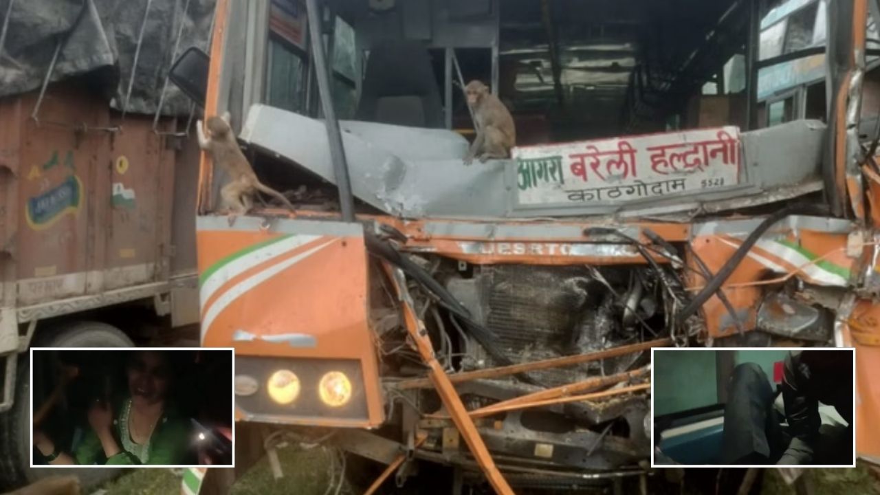 तेज रफ्तार ने छीनी दो ज़िंदगियां, बदायूं में बस-ट्रक भिड़ंत से मचा हड़कंप, जानें कैसे हुआ हादसा