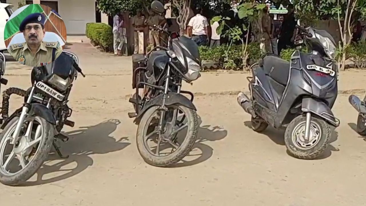 बुलंदशहर पुलिस की ताबड़तोड़ कार्रवाई: 24 घंटे में 43 चोरी के वाहन बरामद; मचा हड़कंप