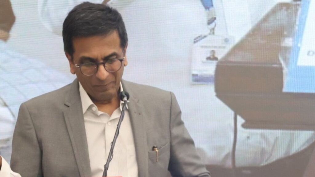 CJI Dr. DY Chandrachud