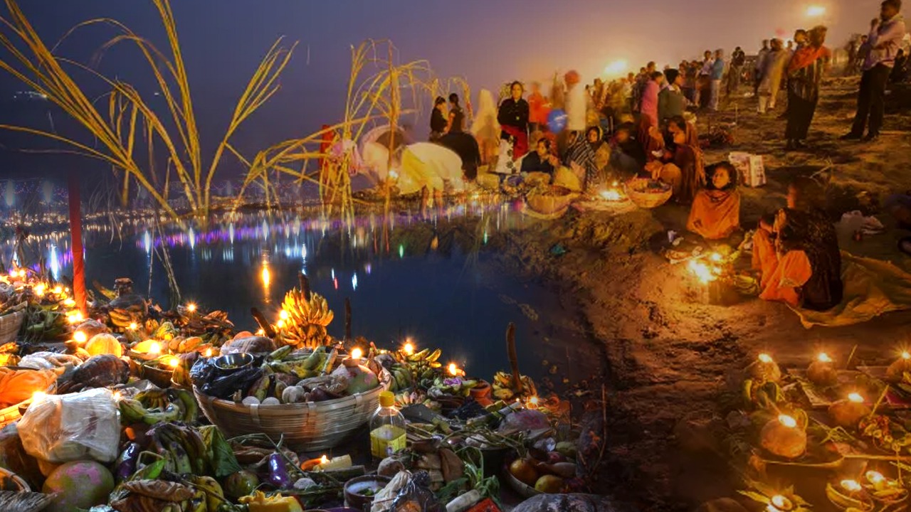Chhath Puja 2025: महिलाओं द्वारा नाक से माथे तक लगा ऑरेंज सिंदूर, जानें इसके पीछे का वैज्ञानिक कारण Chhath Puja 2025: महिलाओं द्वारा नाक से माथे तक लगा ऑरेंज सिंदूर, जानें इसके पीछे का वैज्ञानिक कारण