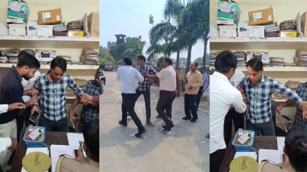 Bribe-taking clerk arrested in Chandauli