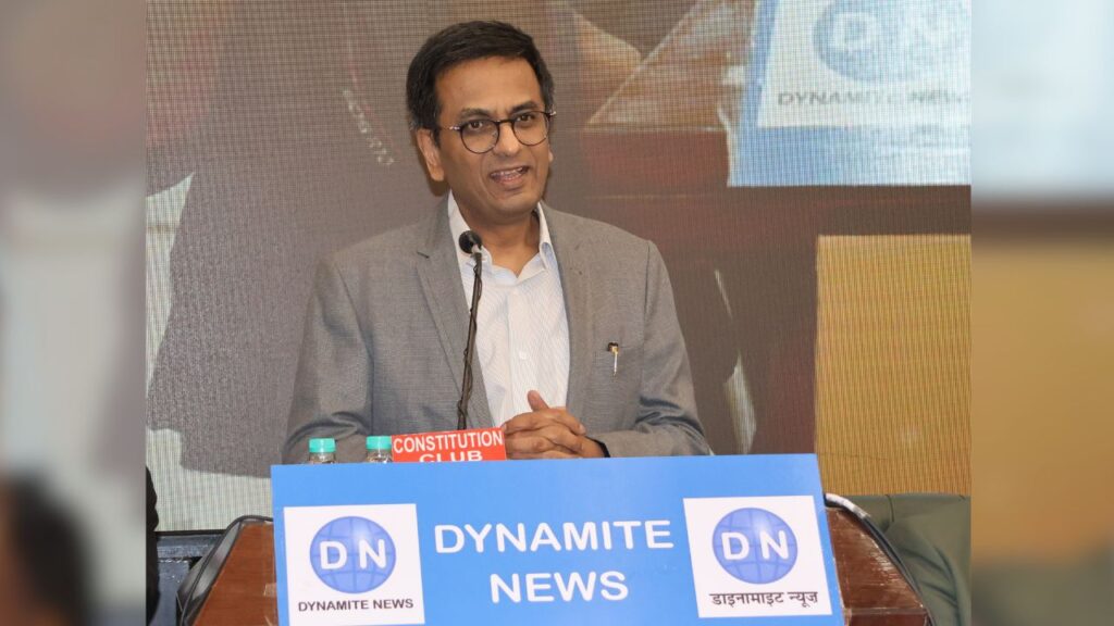 Former Chief Justice Dr. D.Y. Chandrachud