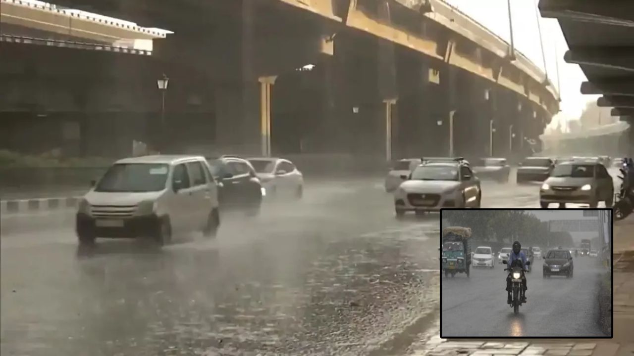Delhi rain