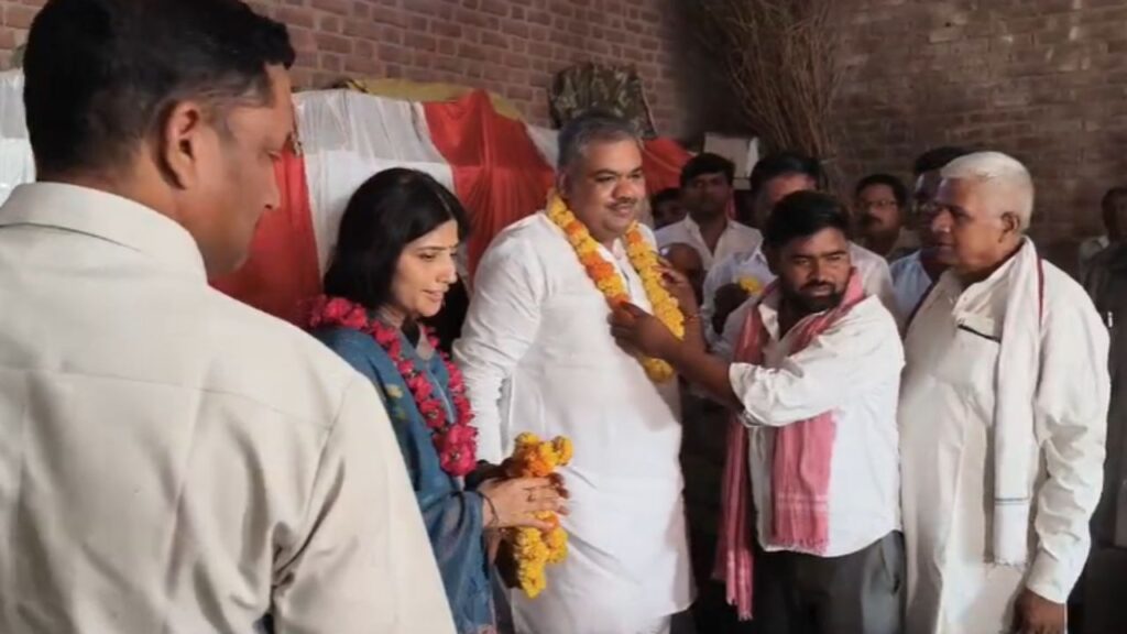 Dimple Yadav in Mainpuri